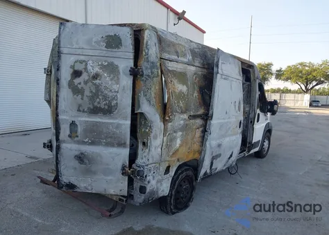 2018 Ram Promaster 2500 2500 High из США, поврежденный, VIN 3C6TRVDG0JE151878